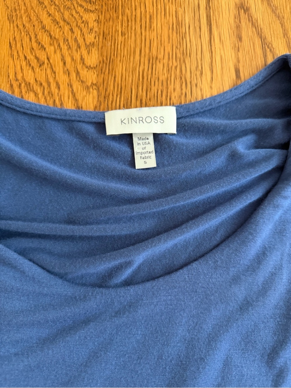 BLUE KINROSS Ruched Tank - Picture 3 of 6